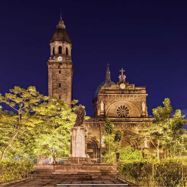 Manila Motorcycle Night Tour - Stop 2: Intramuros Walled City with a guided walk
