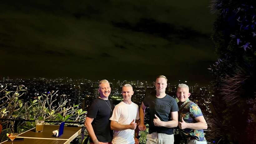 Manila Ultimate Nightlife Pub Crawl - The rooftop bar highlight that makes the whole tour feel worth it