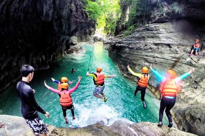 Oslob Whale Shark & Tumalog Falls & Kawasan Falls Canyoneering - A very early Cebu start from Mactan and Cebu City
