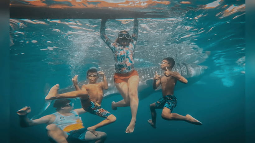 Oslob: Whale Sharks, Tumalog Falls & Sumilon Trio Adventure - Sumilon Island: snorkeling, viewpoints, and what changes when the sandbar closes