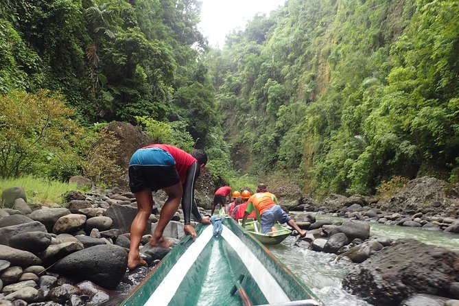 Pagsanjan Falls-Taal Volcano-Tagaytay ultimate Day Tour frm MNL - Pagsanjan Falls: Shooting the Rapids upstream in a dugout canoe