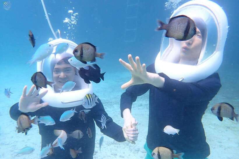 Panglao: Helmet Diving Experience with Photos and Videos - Alona Beach Meeting Point: Finding RFS Watersports Without Stress