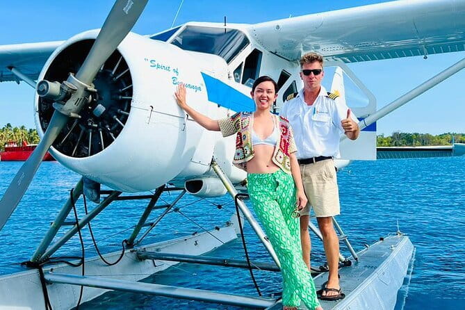 Port Barton Island Hopping - Seaplane Transfer FR Puerto Princesa - Maxima Island beach: white sand vibes and a first snorkeling window