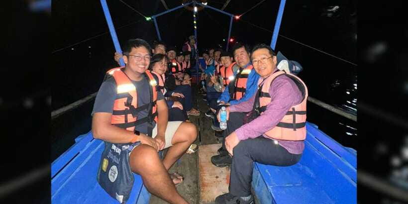 Private Firefly Watching Night Cruise on Bohol Abatan River - On the river: mangroves, stars, and a moving firefly view