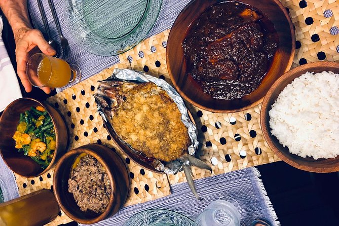 Private Market Tour and Filipino Cooking Class in Manila with Isi - The best part: eat what you made, with drinks