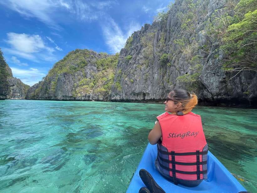 Shared El Nido Tour A - Secret Lagoon: the calm-water stop that sets the mood