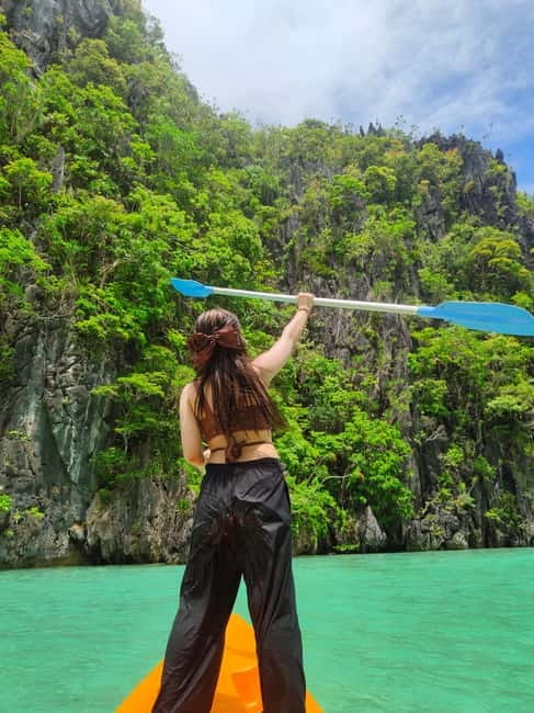 Shared El Nido Tour A - Payong-Payong Beach and Seven Commando: your final water windows