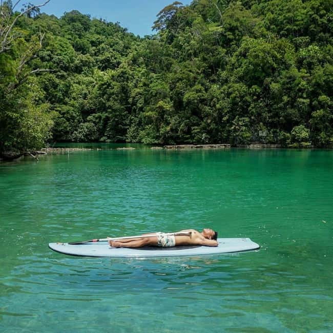 Siargao:Lagoon,Cave Rock Pool, w/Lunch & Transfer - Coconut View Deck photo time and the human-drone moment