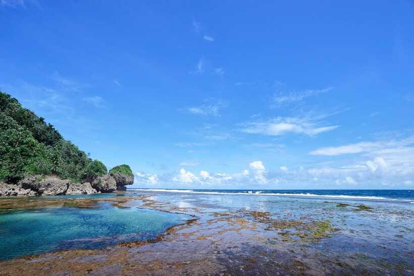 Siargao Tour B (shared tour) - Magpupungko tidal pool walk: saltwater pools and the beach step