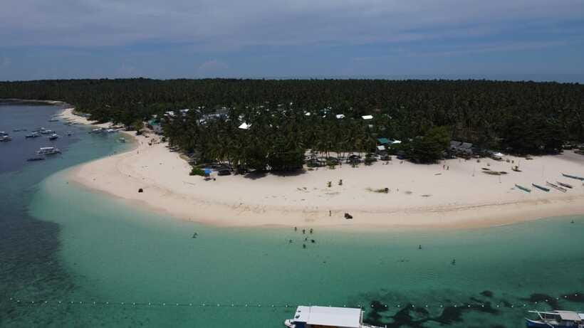 SIARGAO TRI-island DAKU/NAKED/GUYAM free drone/lunch - Secret Island: the extra break for swimming and snorkeling